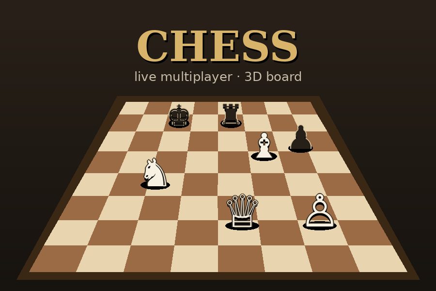 Chess — live multiplayer on a 3D board